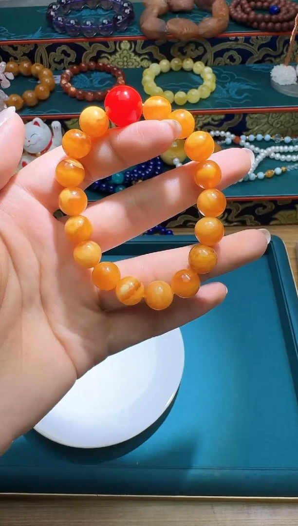 手链琥珀未镶嵌多样性发一件596