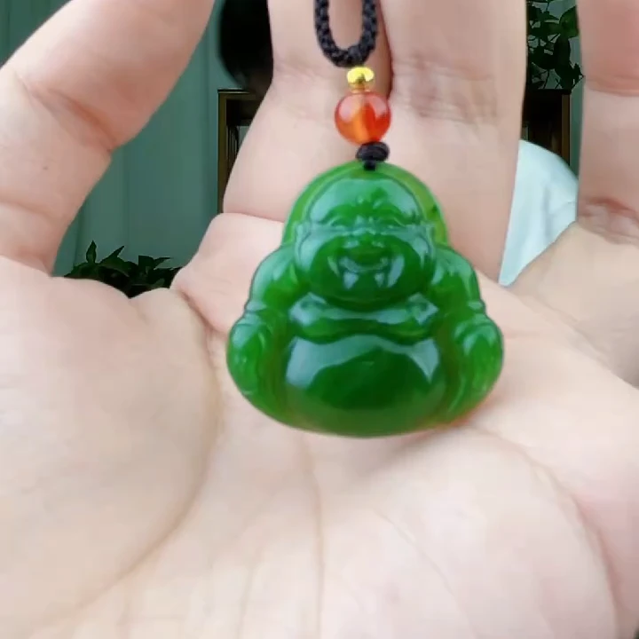 和田玉碧玉佛公（拍一发一，多样性发货！）