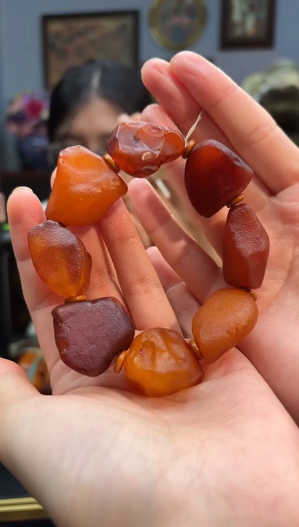 手串琥珀未镶嵌手串