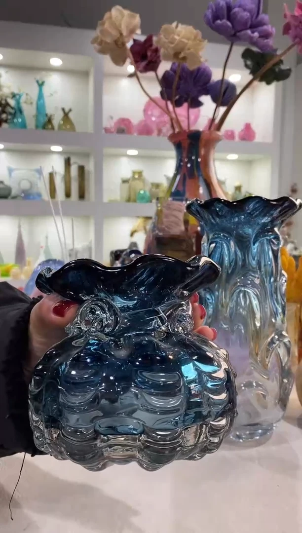 慕忆家手作家琉璃花瓶