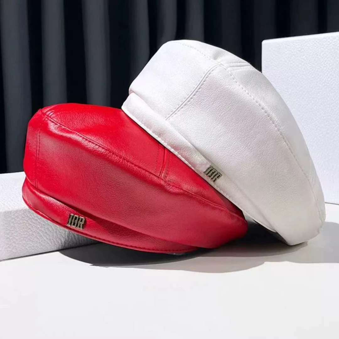 子艳欧货时尚韩版百搭新款贝雷帽女士