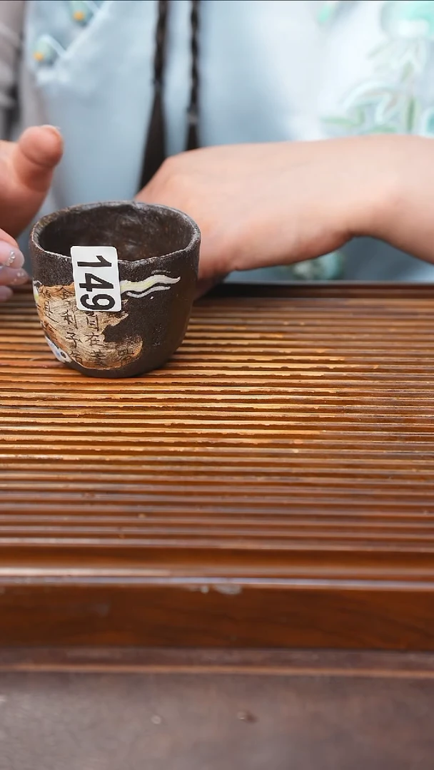 万古烧粗陶手工茶具