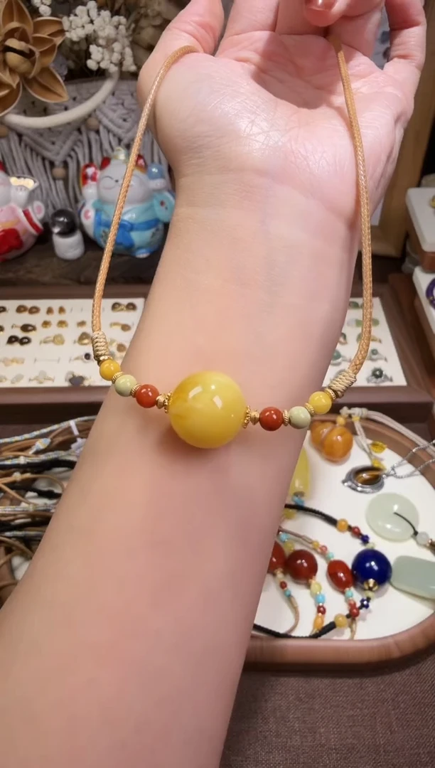 水晶摆件未镶嵌项链
