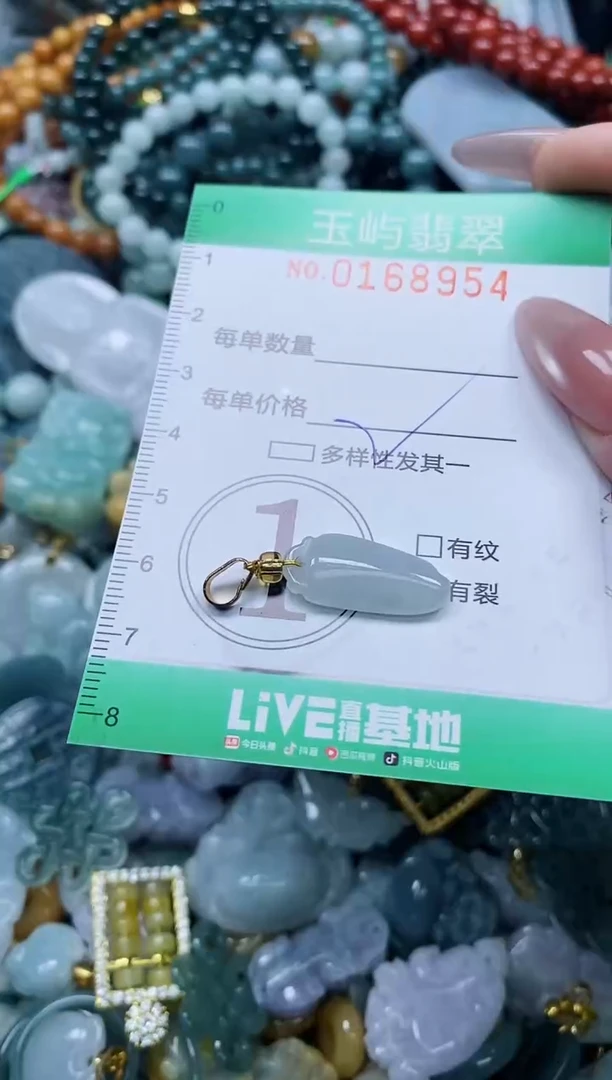 翡翠未镶嵌颈饰闪购0168954