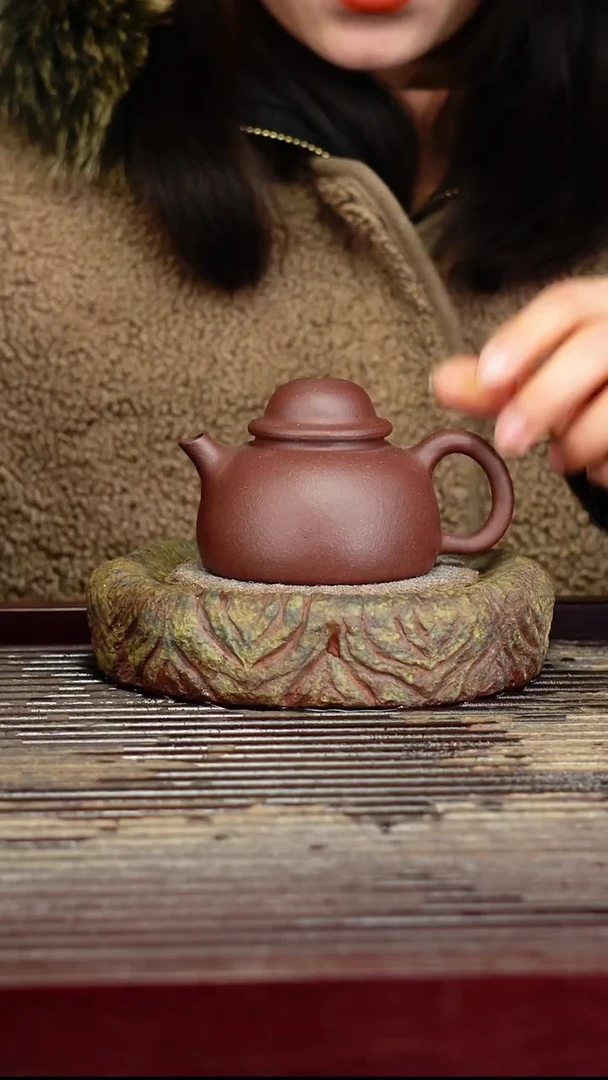 宜兴原矿紫砂壶茶壶130C