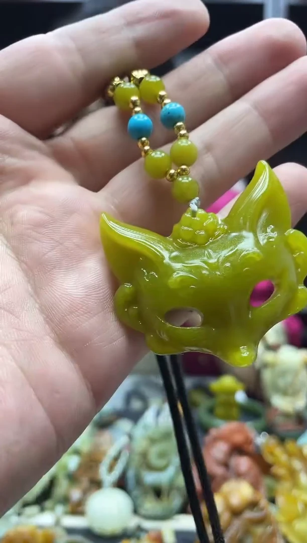 未镶嵌岫玉吊坠多样性发*货拍一发一