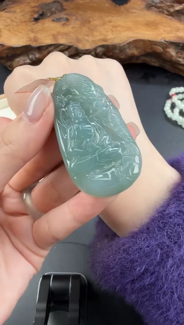 吊坠(不含链)未镶嵌翡翠翡翠饰品-109