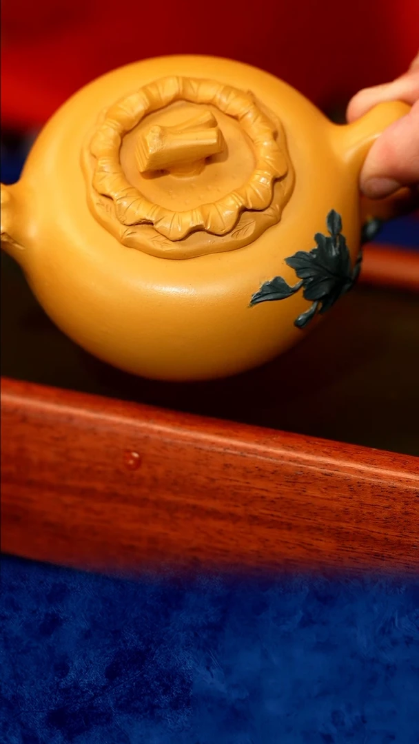 紫砂宜兴紫砂 YJJ 柿子