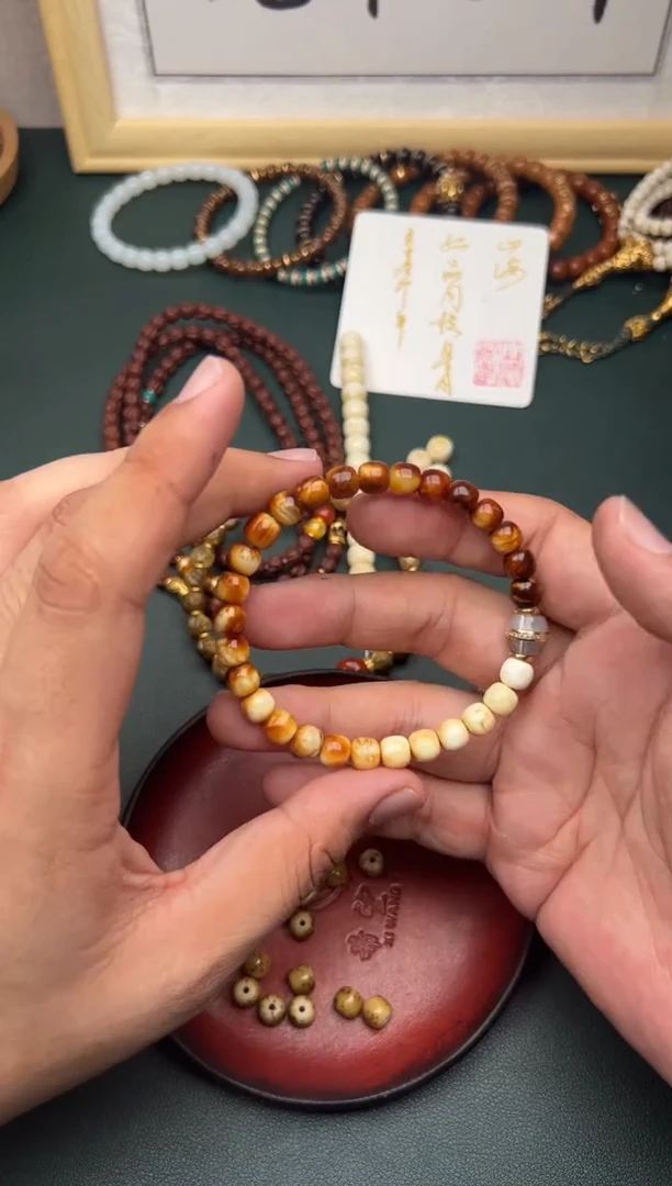 手串蜜蜡未镶嵌蜜蜡手串