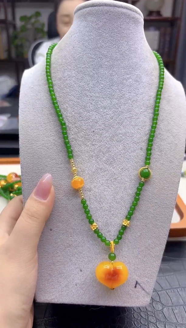 颈饰未镶嵌和田玉DIY款M856