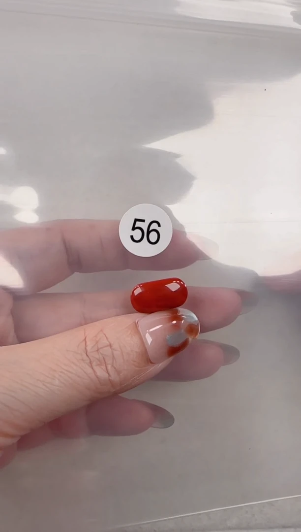 未镶嵌南红玛瑙珠宝半成品原矿无优化无胶裂戒面