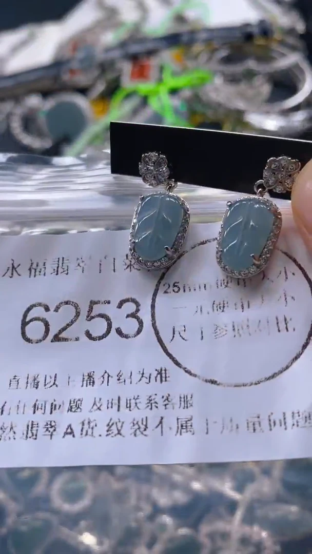 翡翠未镶嵌吊坠(不含链)6253