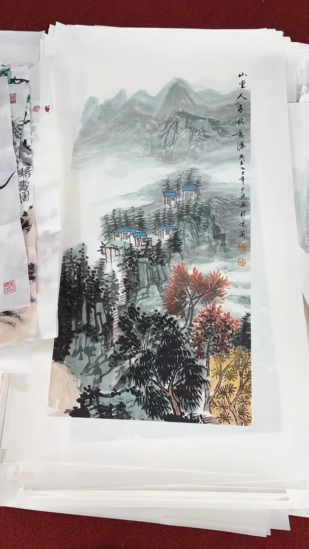 国画卢少波/国画/山水