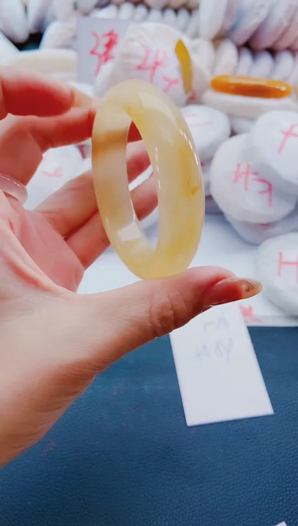 未镶嵌手镯石英质玉M26-54-55