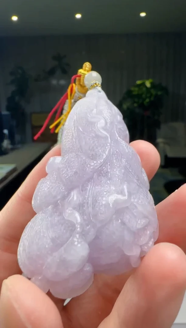 翡翠未镶嵌吊坠(赠链)DY@@WS50711013