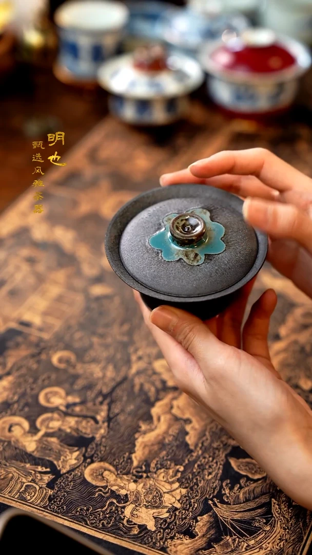 【闪购商品】1明也茶器/ 星象盖碗一个