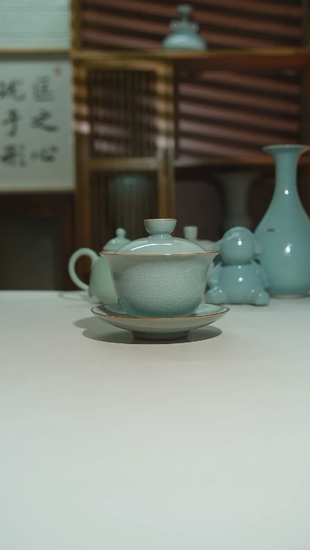 杯冰花元宝盖碗二级