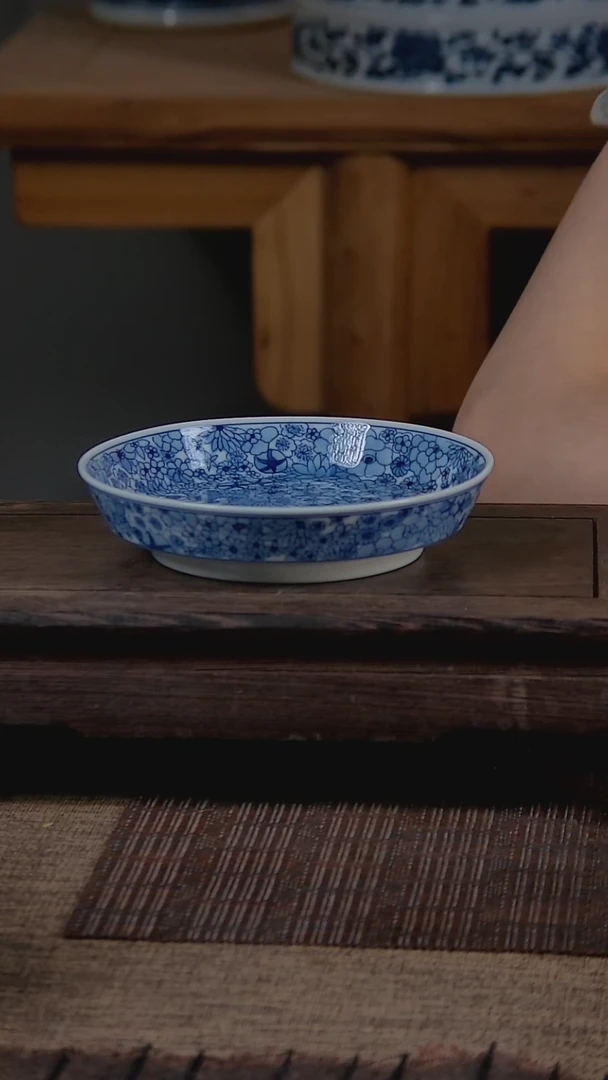 壶承折葵非器手工手绘万花壶承