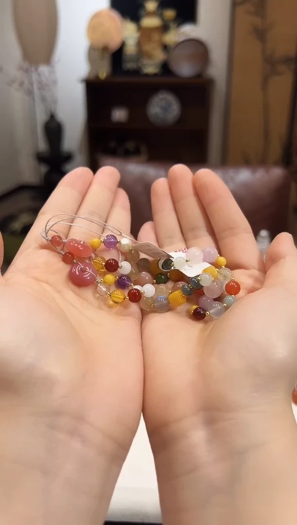 【闪购商品】水晶手串未镶嵌TT3024水晶手机链