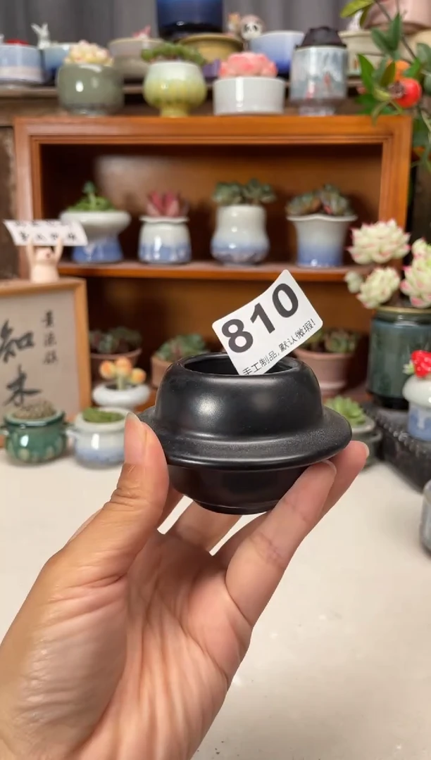 瓷片810知木小芳花盆