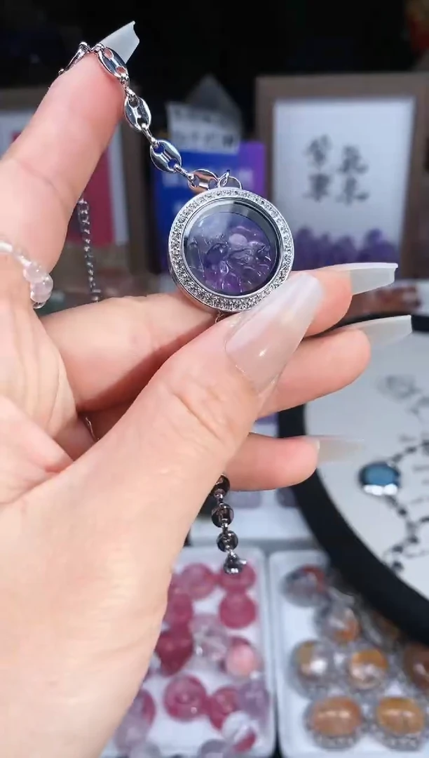 未镶嵌颈饰水晶66a多样性发其一/3.20/1个