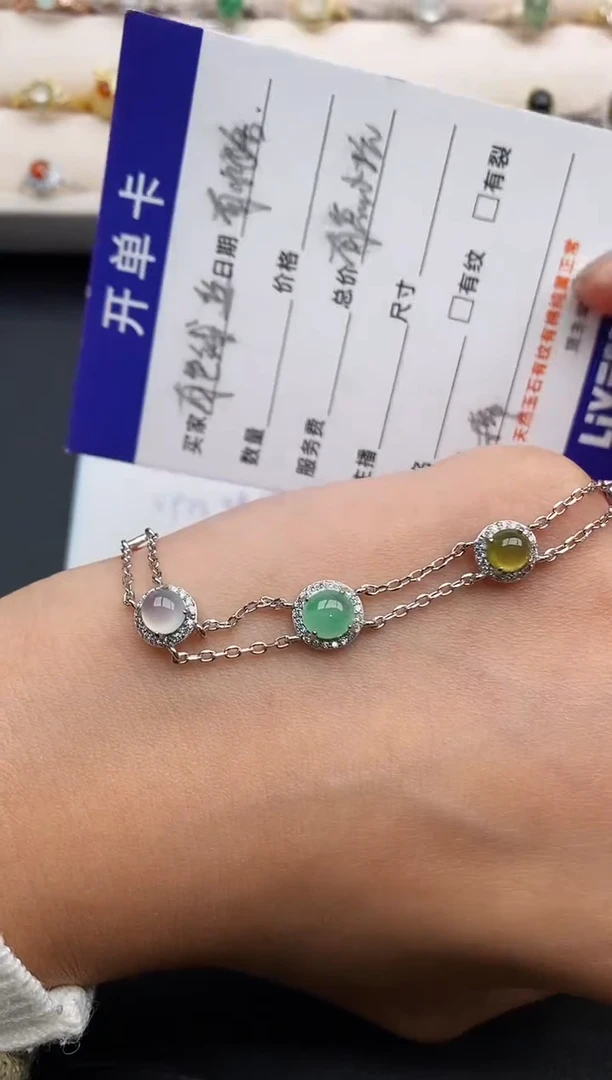 银S925镶嵌戒指翡翠33333333+2