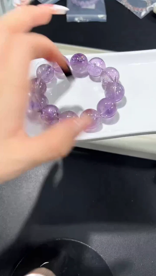 未镶嵌手串水晶81u多样性发其一【1条】默认微瑕