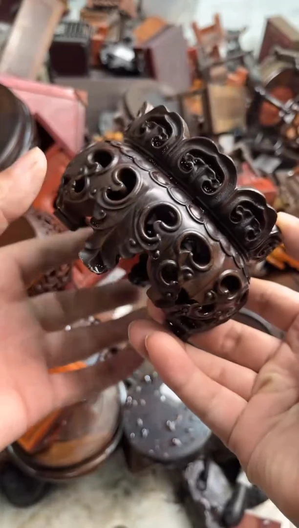 木59黑檀木皇冠底座