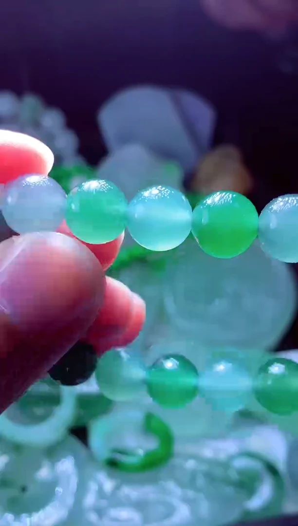 未镶嵌定制翡翠陌**#翡翠毛货定制568507