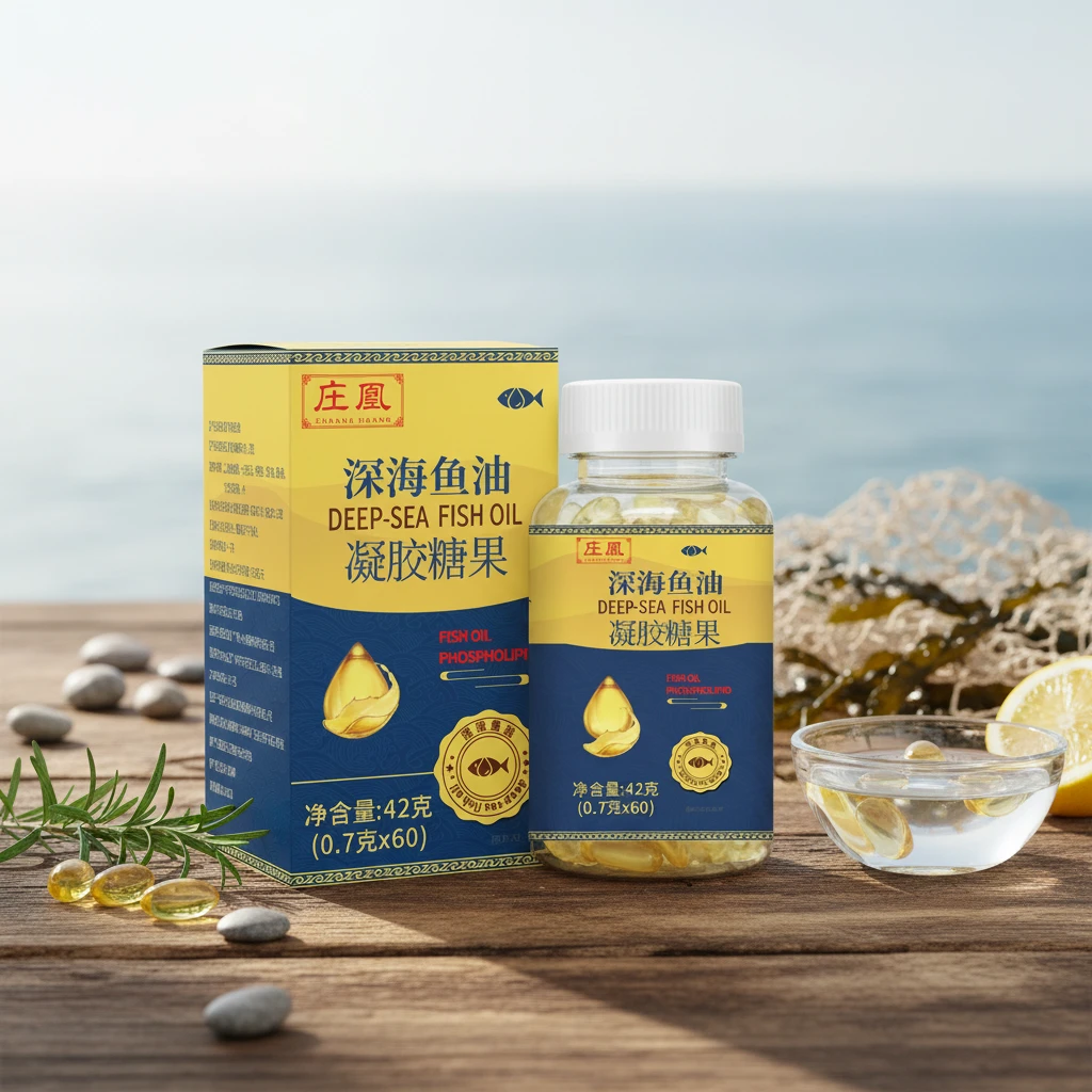 深海 鱼油凝胶糖果 60粒/瓶 HH