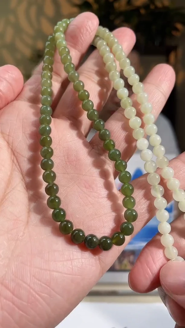 和田玉未镶嵌项链多样性发货拍一发一