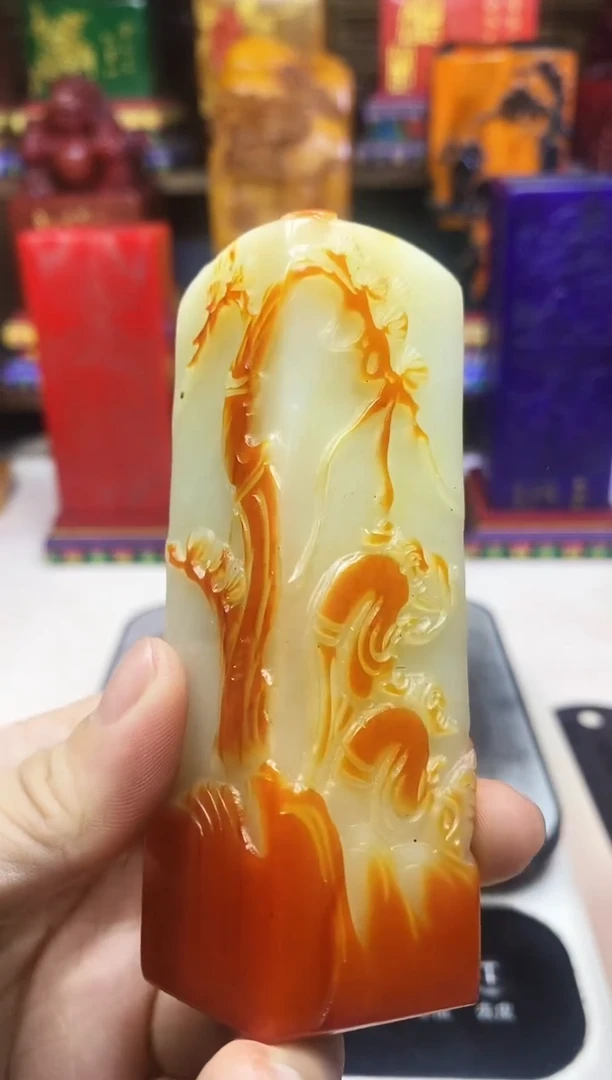 寿山石印石纯天然篆刻石料