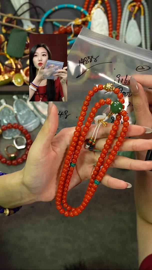 玛瑙/玉髓手串未镶嵌温*遇见匠心品质回血