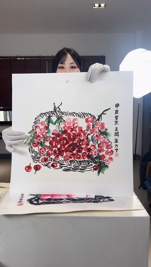 【闪购商品】版画限量亲签盖章版画S