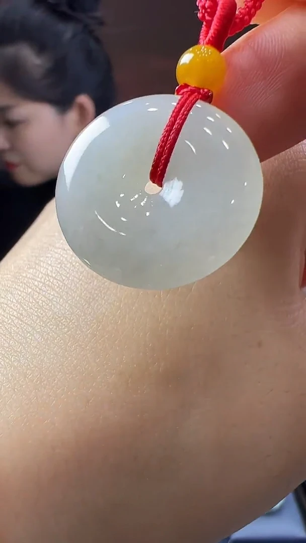 未镶嵌挂件翡翠平安扣