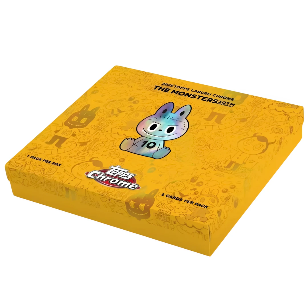2025 Topps X LABUBU拉布布Chrome系列收藏卡【下单默认代拆】
