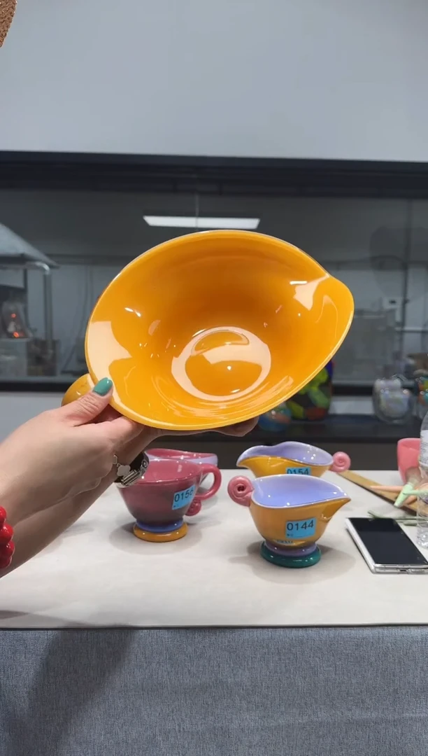 大芒果M冷餐具慕忆家手作琉璃高口