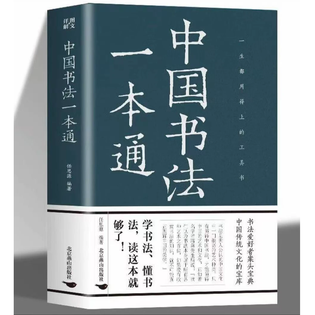 中国书法一本通学习书法中国书法大全入门学书法必备字帖