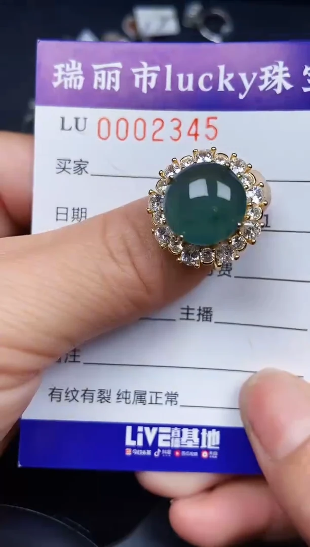 翡翠银S925镶嵌颈饰2345