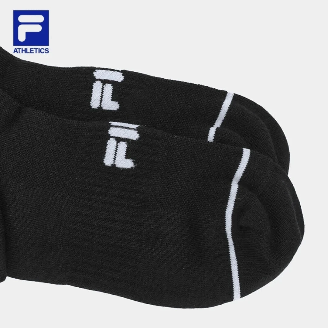 斐乐官方男2024秋季新健身运动袜子简约短袜A1431304F