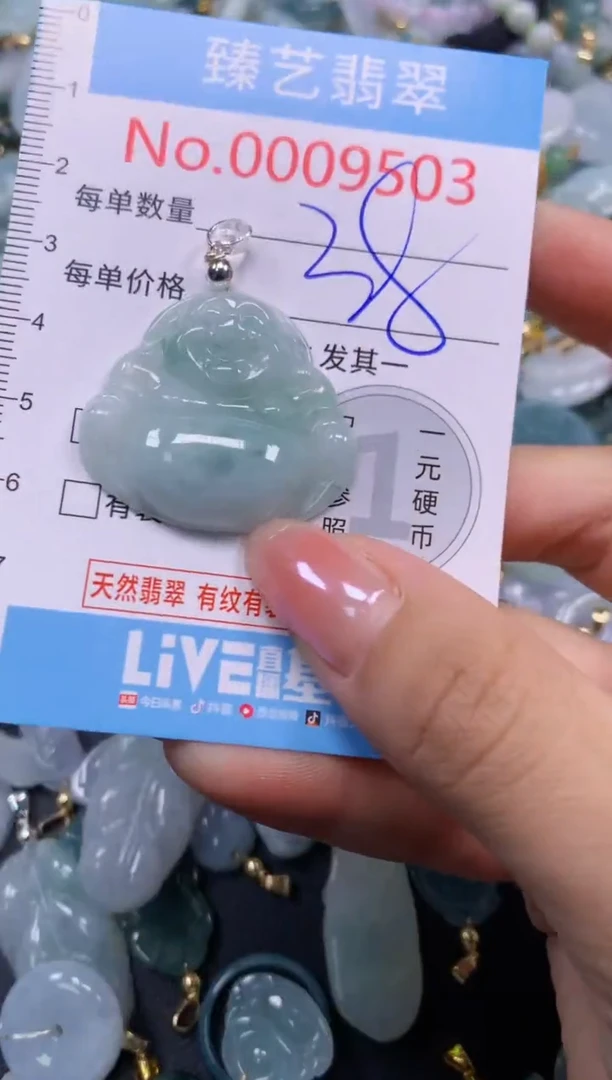 颈饰未镶嵌翡翠9503