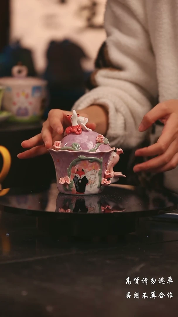 陶瓷景德镇可爱设计师款陶瓷