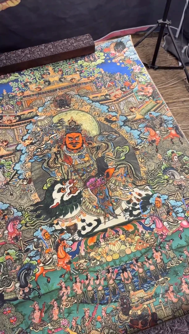 装裱画澄空梵像精品链接W992