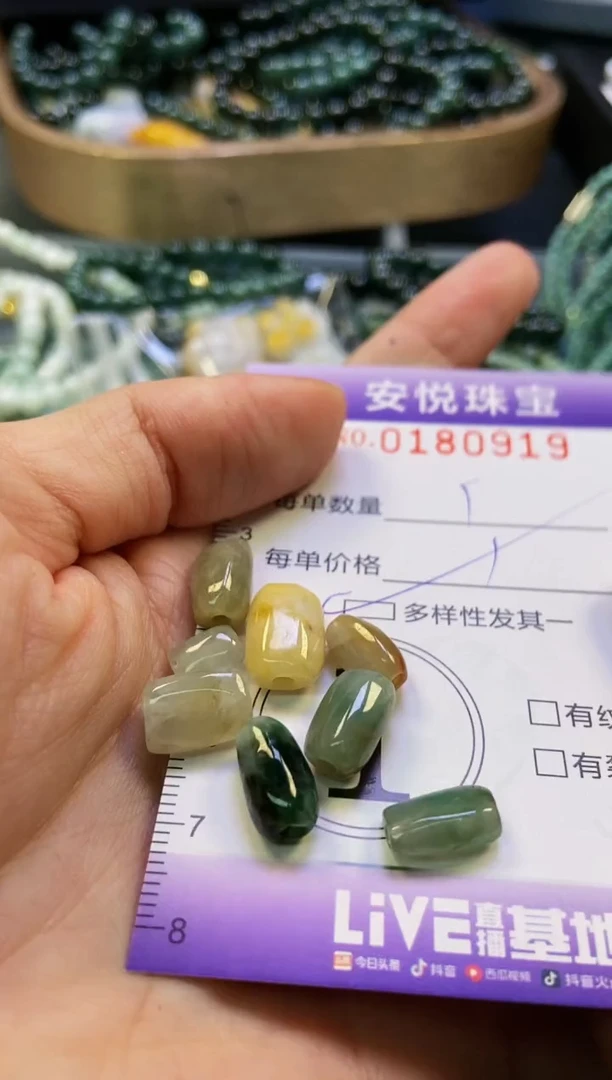 翡翠未镶嵌颈饰闪购0180919多样性发其一