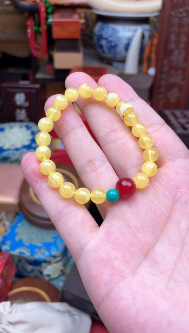 未镶嵌琥珀手串-=-=-=-=-=-=-小A35