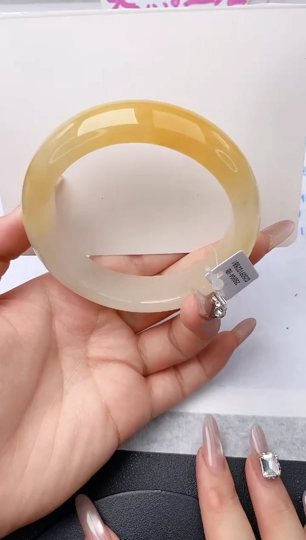 未镶嵌手镯石英质玉w39-HB多样性发货61+