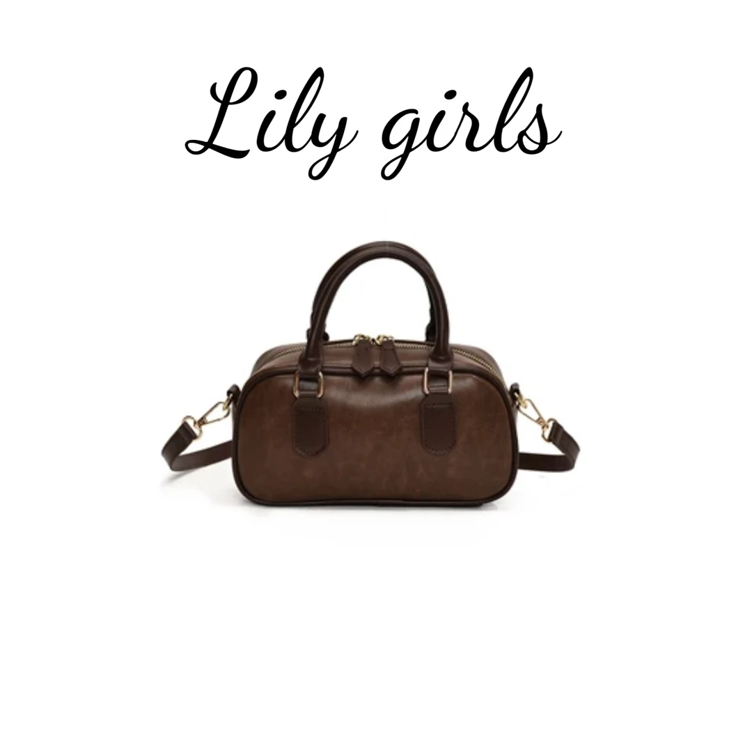李李【单肩包】单肩包棕色轻奢时尚休闲百搭女士