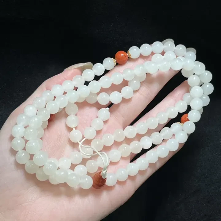白玉项链  白玉项链