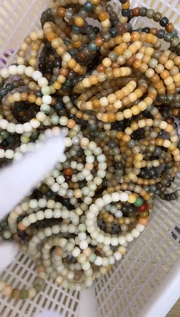 手串菩提根/象牙果水磨一条不限图片微瑕不挑不备注