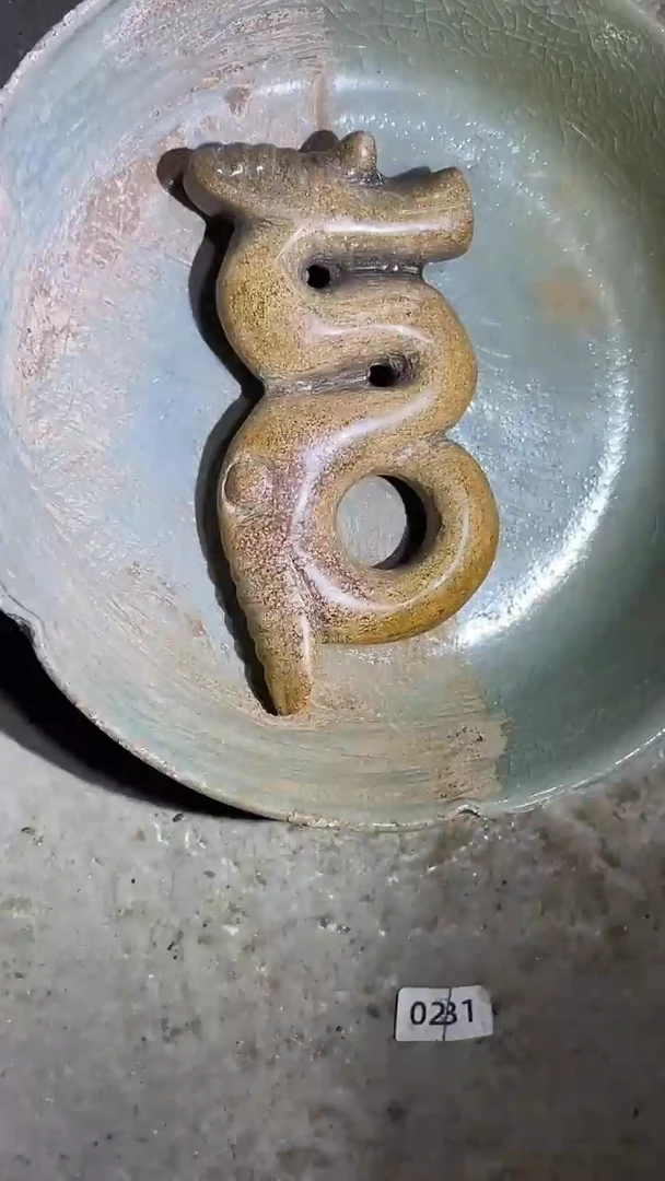 瓷片手工，手绘，陶瓷